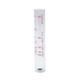 Test Tube, Graduated (20-100 ppm w/ 10 ppm div), plastic (for CYA)