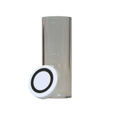 Sample Tube, Graduated (25 mL) w/ cap & white dot, plastic