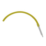 Hose, Buret, .375" dia. x 10" w/ bead & tip (glass), rubber