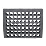 Insert (base), Deluxe Case, cut for 63 2 oz bottles, foam (for 7007)