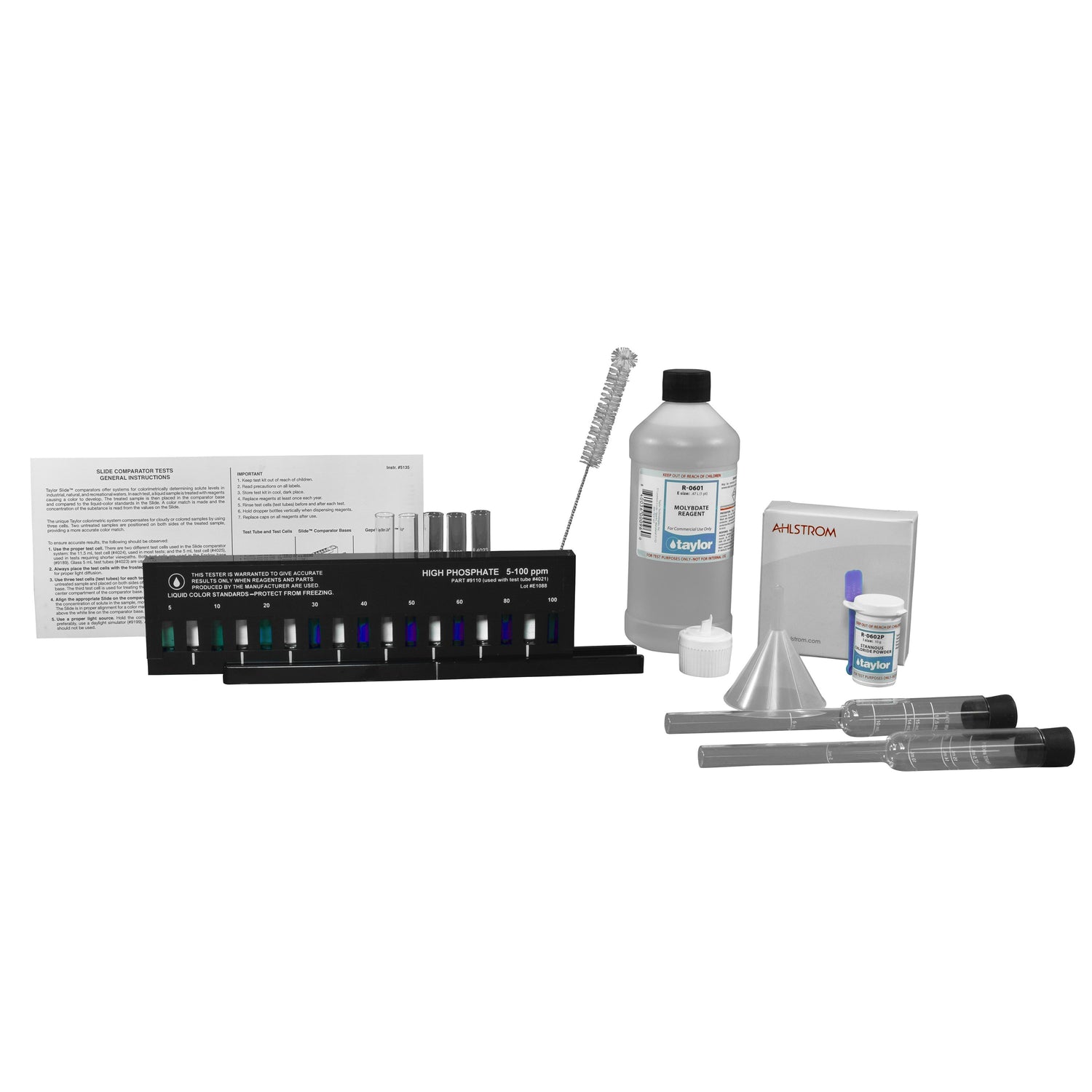 Slide Comparator (no case), Orthophosphate, Stannous Chloride, 5-100 ppm