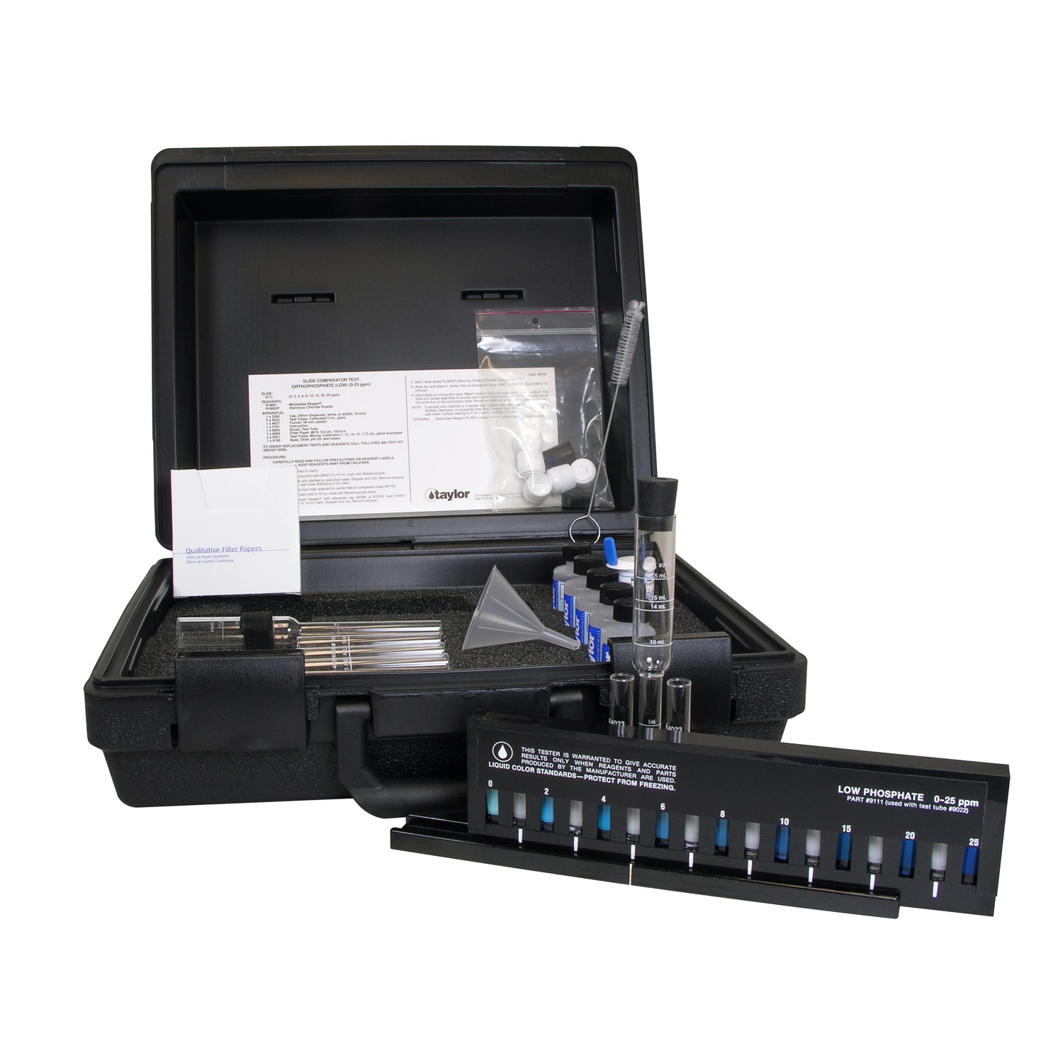 Slide Comparator (w/ case), Orthophosphate, Stannous Chloride, 0-25 ppm