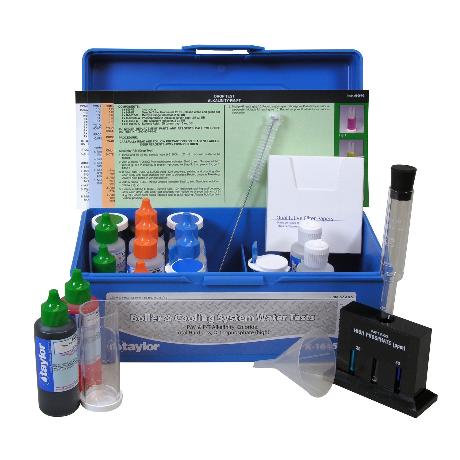 Boiler/Cooling Systems, Alkalinity/Chloride/Hardness/Orthophosphate