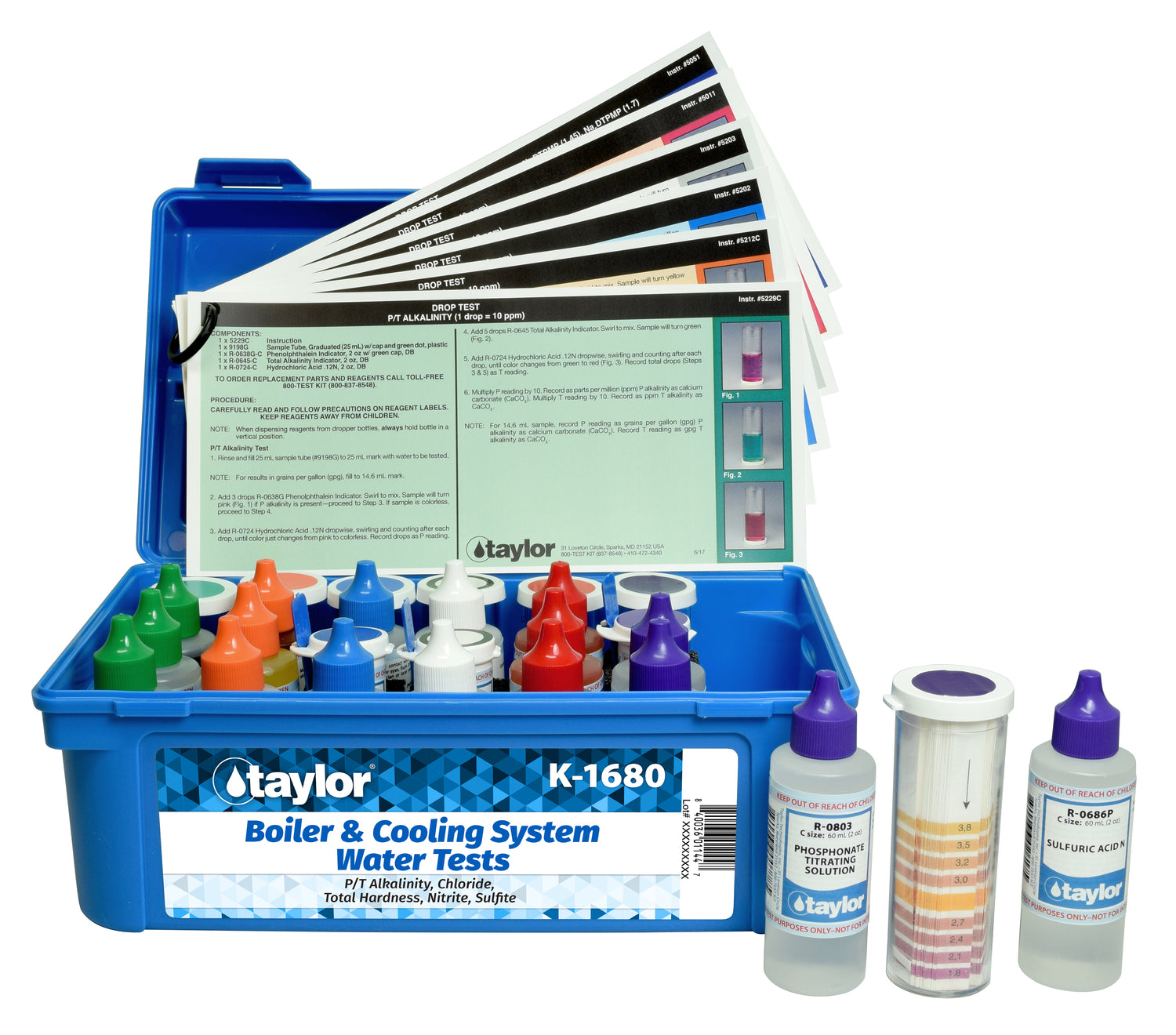 Drop Test Kit for Boiler/Cooling Systems
