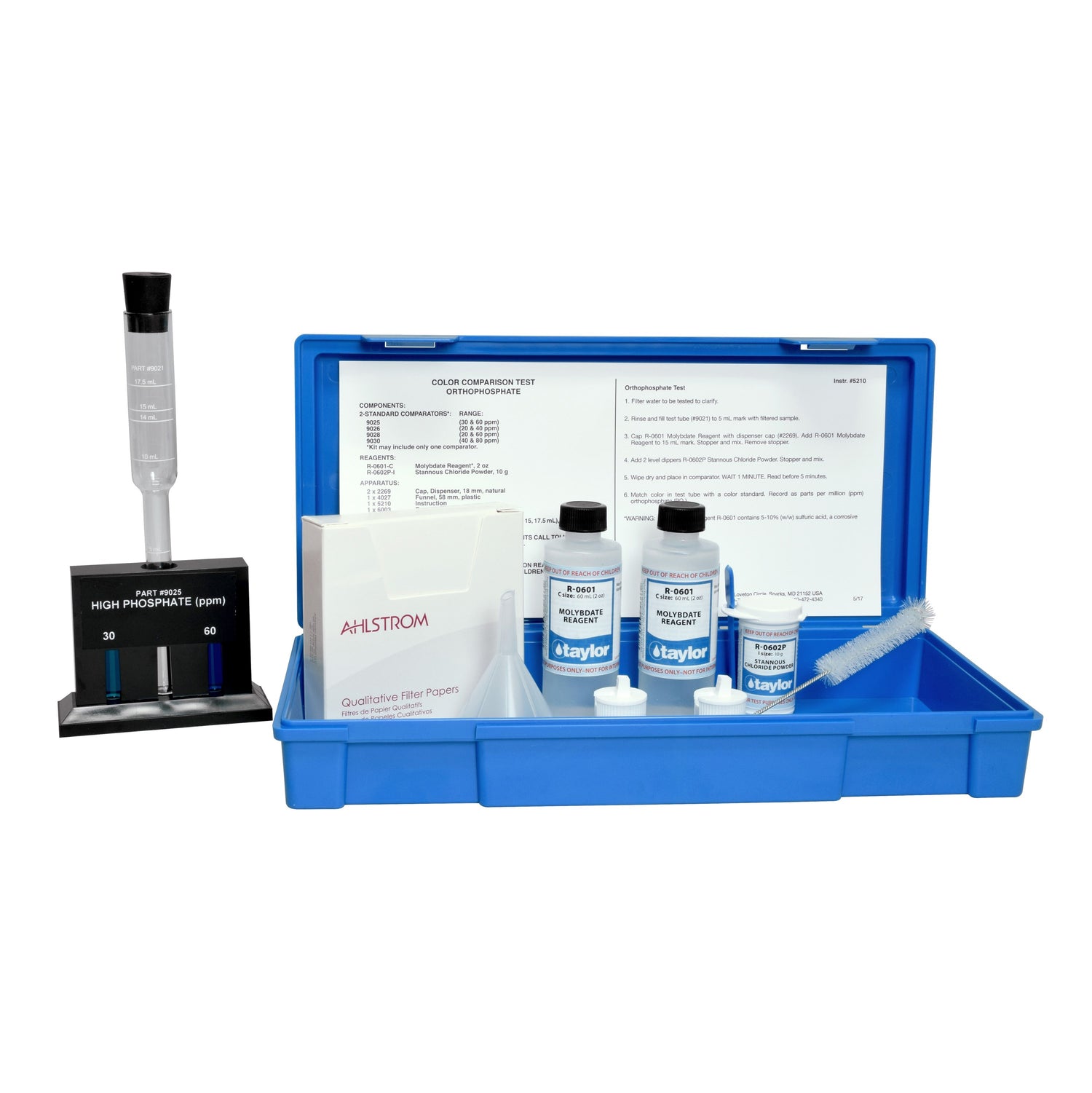 2-Standard Comparator, Orthophosphate (hi range), Stannous Chloride, 30 & 60 ppm