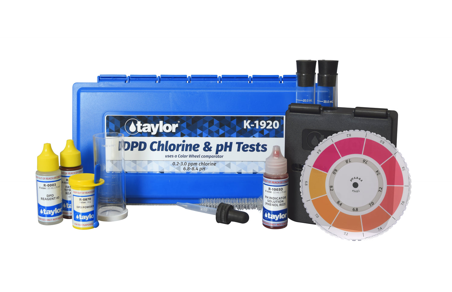 Color Wheel Kit for Chlorine and pH