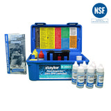 Pool Inspector™ kit for Chlorine, pH, CYA (FAS-DPD–high range) (.75 oz bottles)