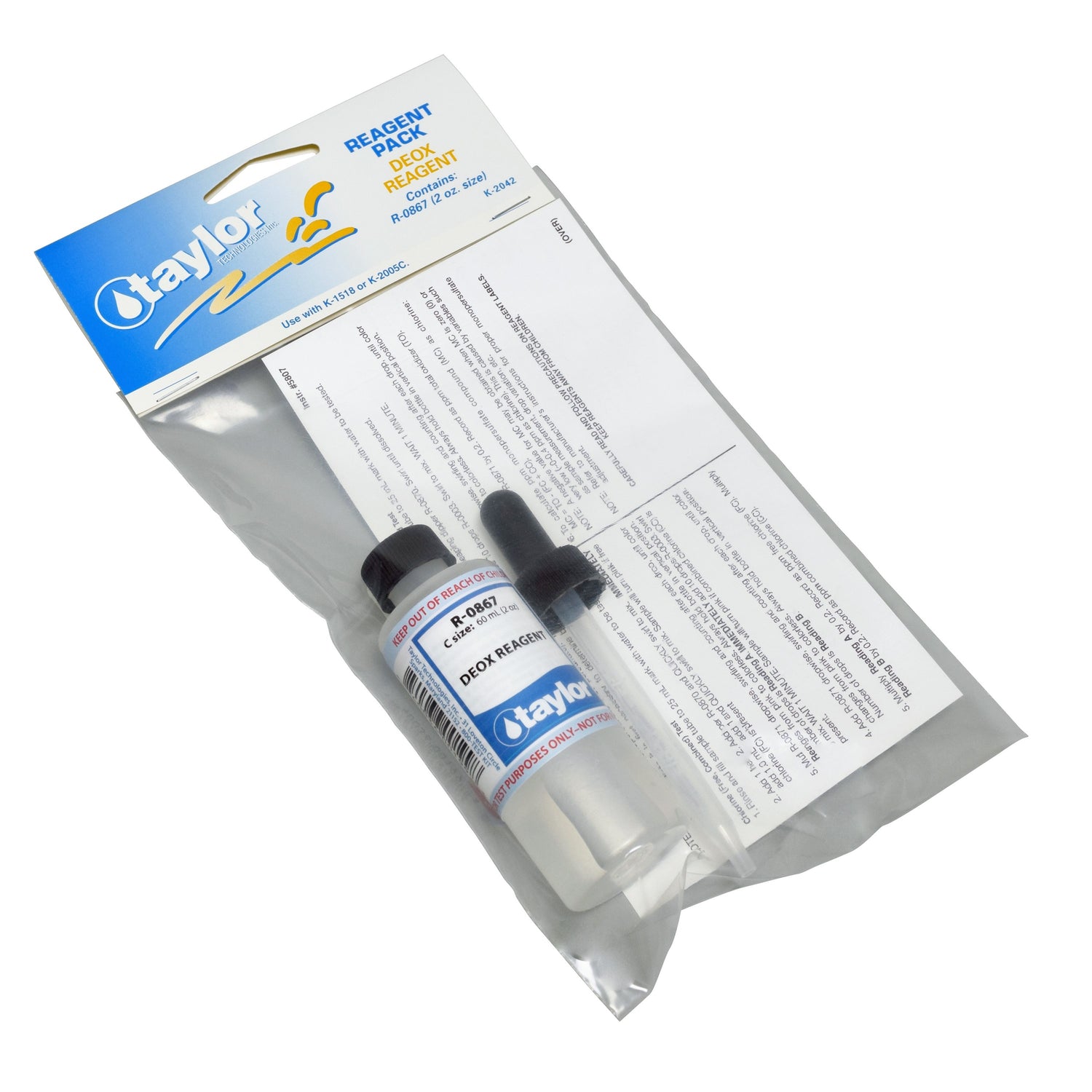 Reagent Pack, Monopersulfate Interference Remover (for 2000 Series kits w/ 2 oz reagents & K-1515-C)