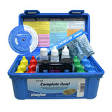 Complete™ kit for Chlorine/Bromine, pH, Alkalinity, Hardness, CYA (DPD–low range) (.75 oz bottles)