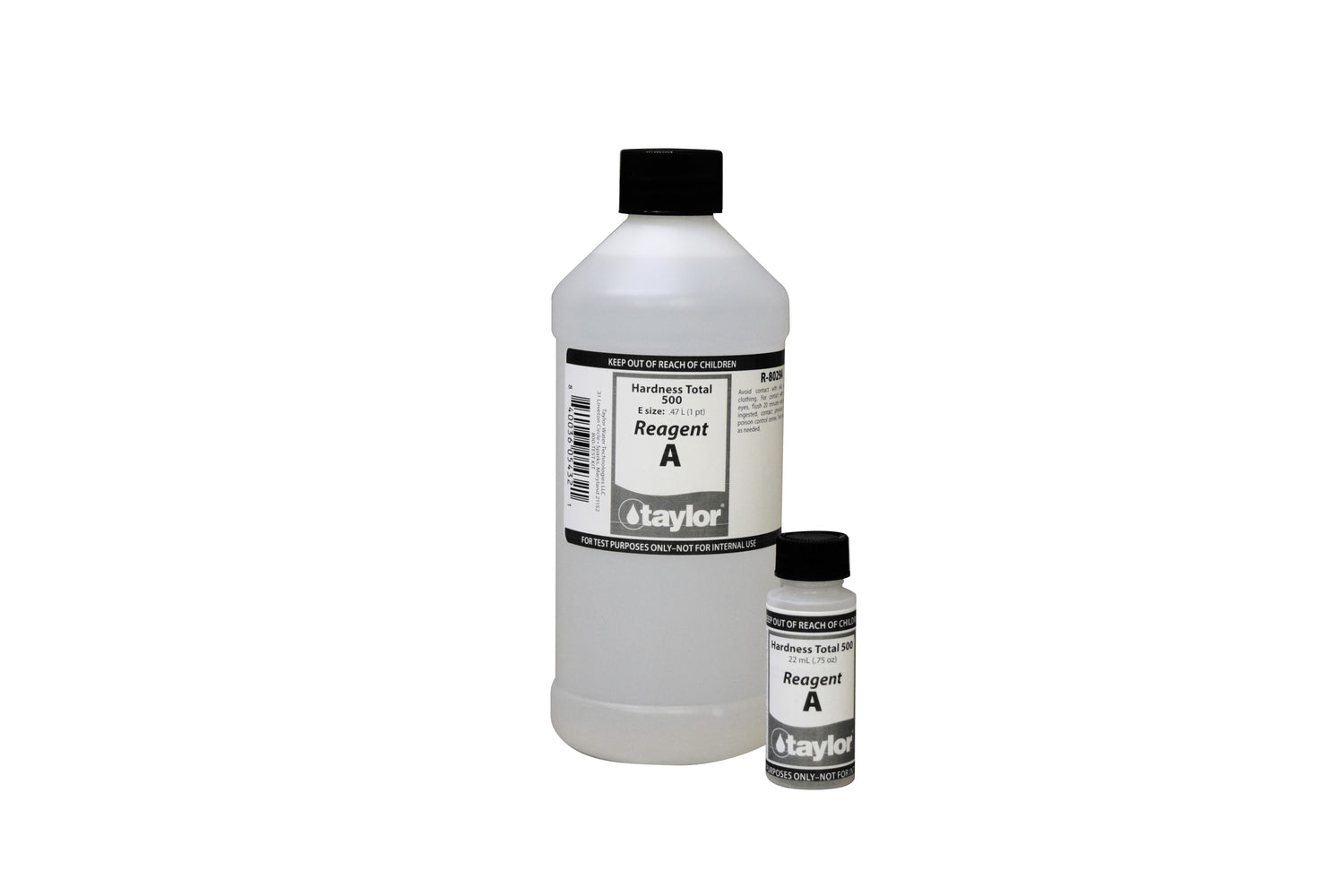 Colorimeter Reagent Pack, Hardness Total 500 - Reagent A, .75 oz and 16 oz pack