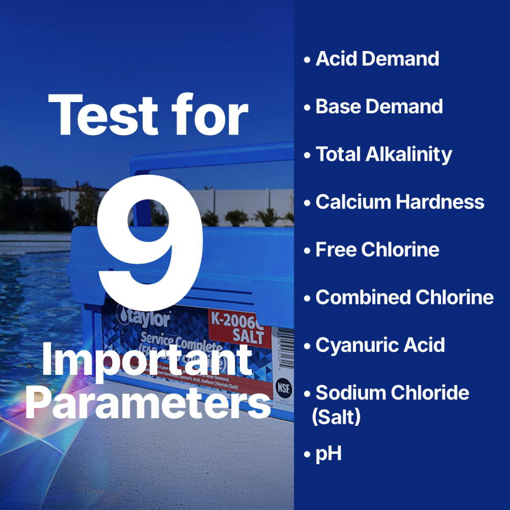Complete™ Test Kit with Salt (FAS-DPD), 8-pack