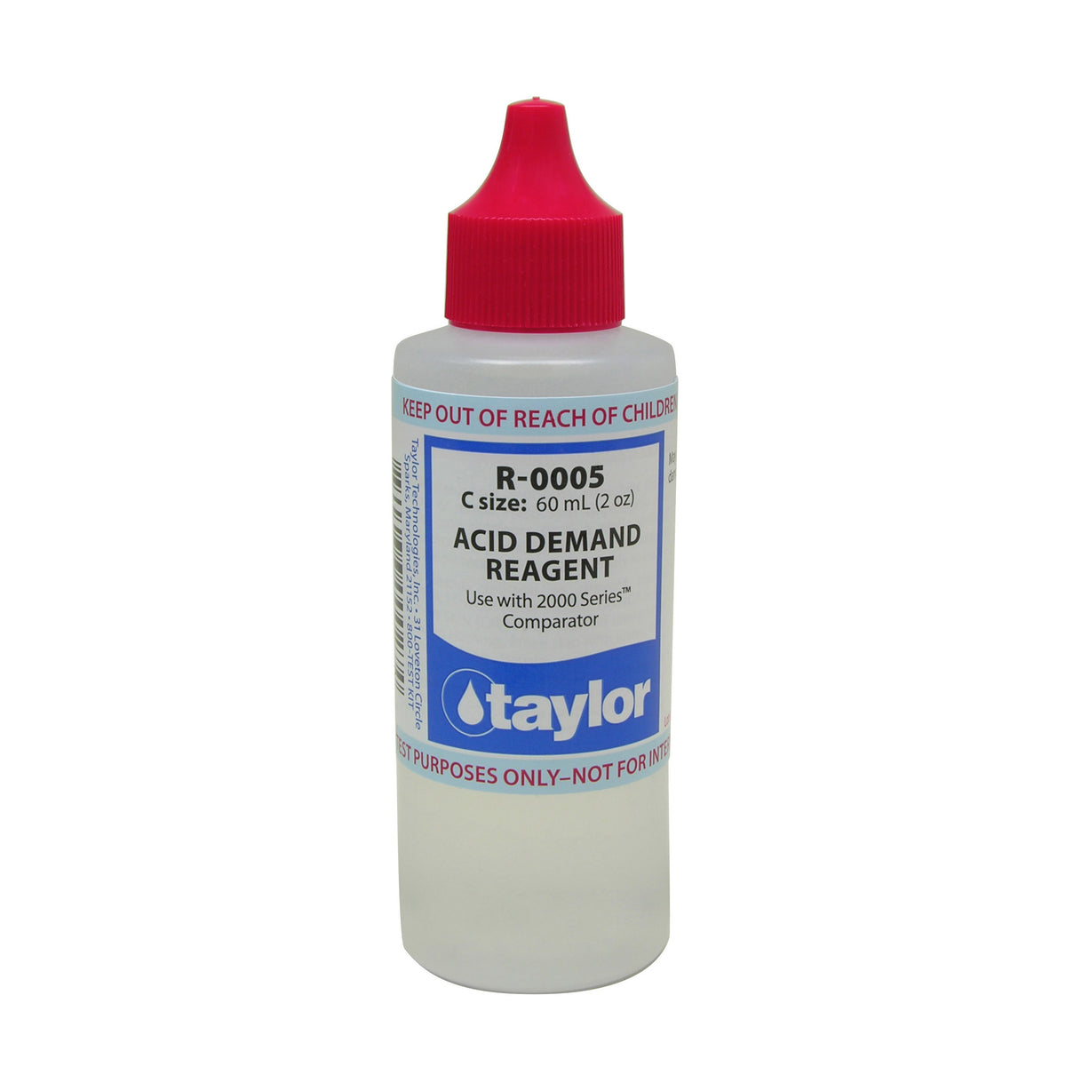Acid Demand Reagent (for 2000 Series), 2 oz, Dropper Bottle, 12-pack