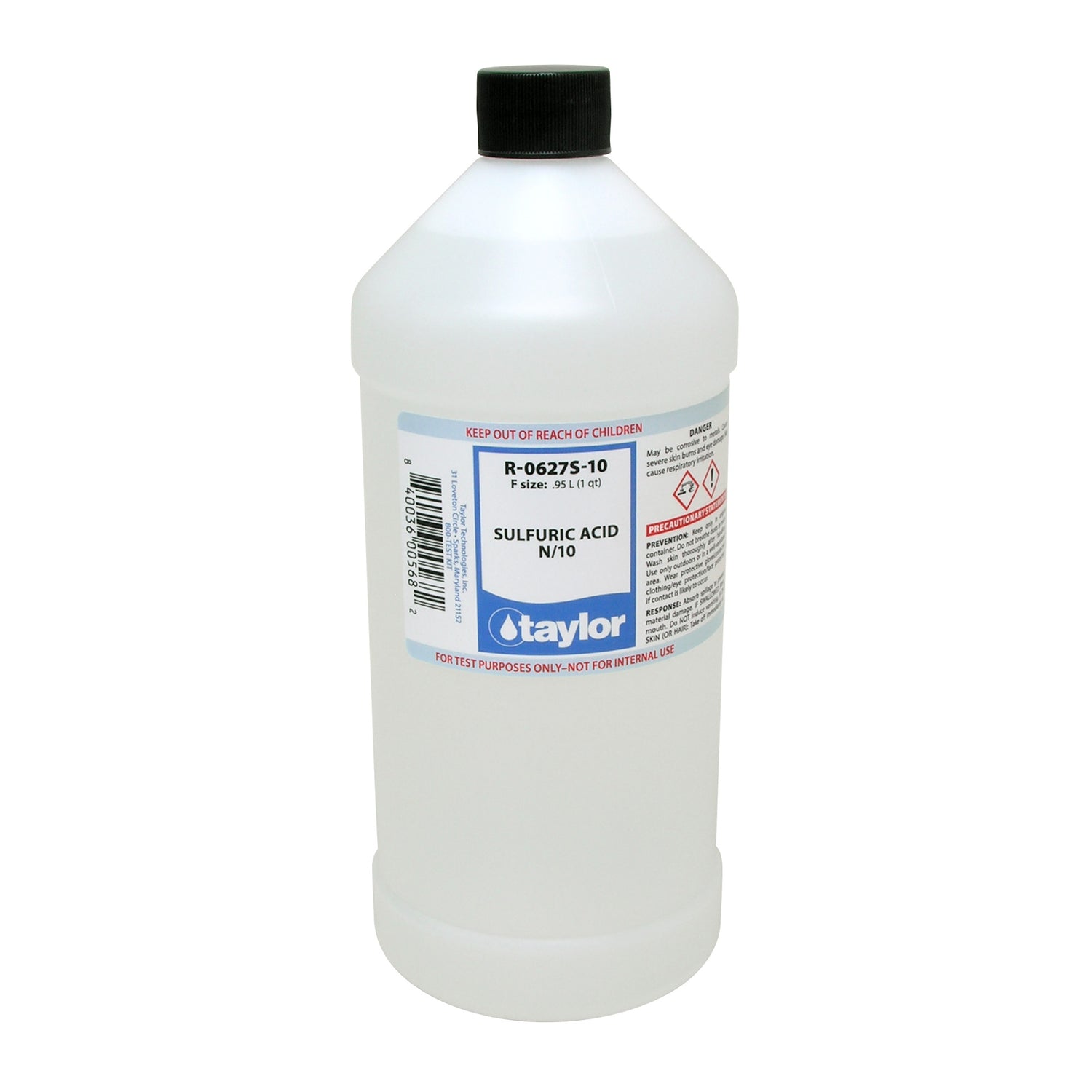 Sulfuric Acid N/10, 32 oz