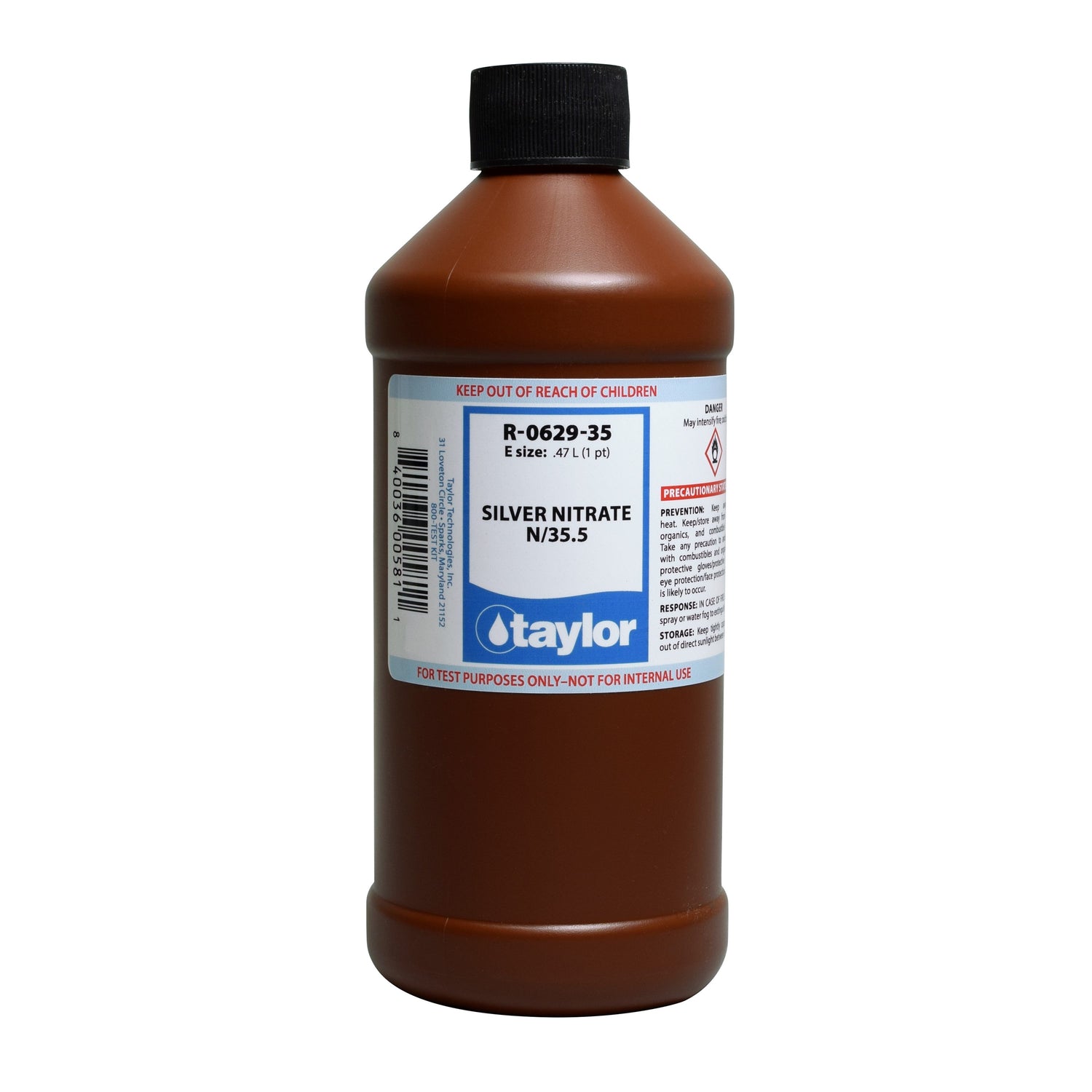 Silver Nitrate N/35.5, 16 oz