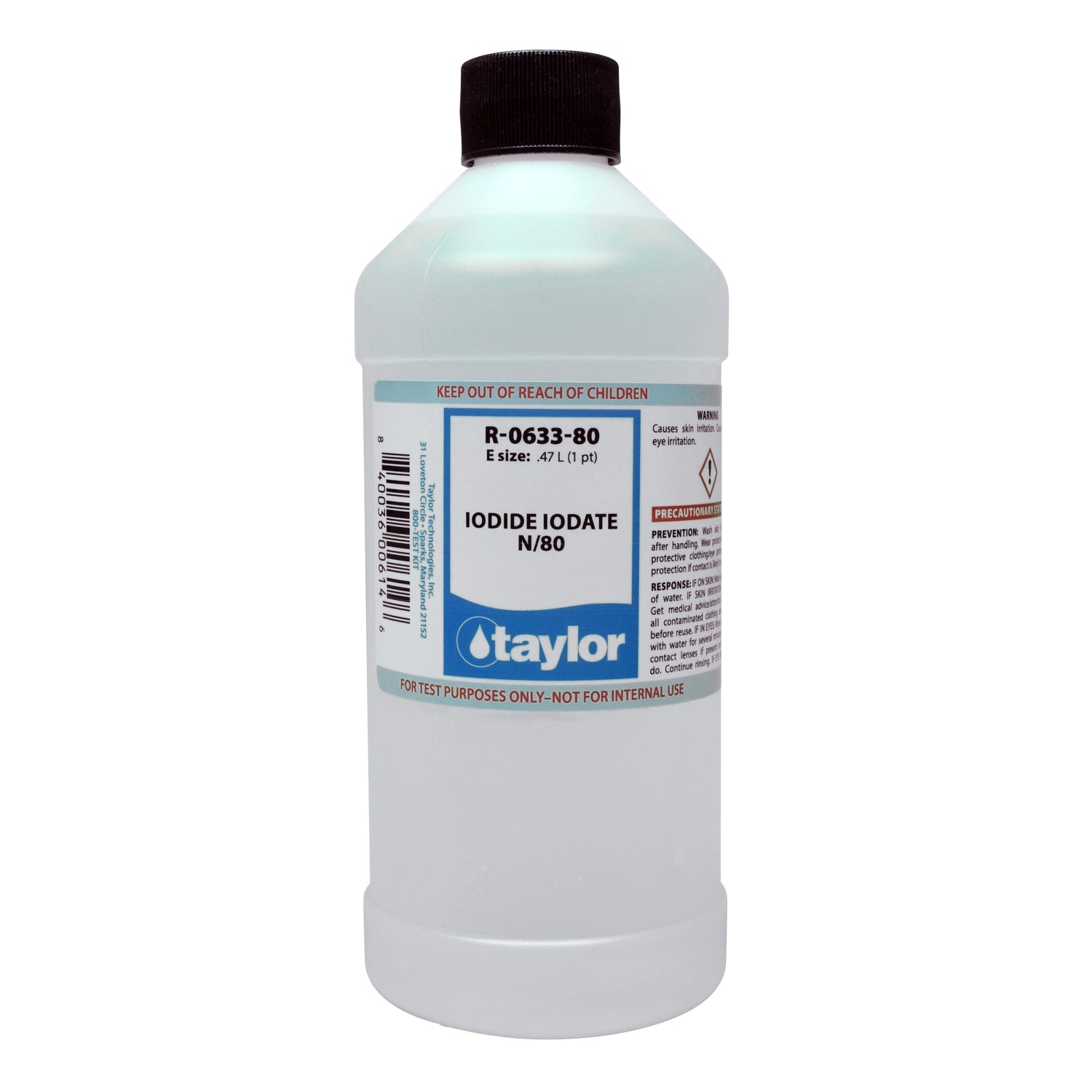 Iodide Iodate N/80, 16 oz