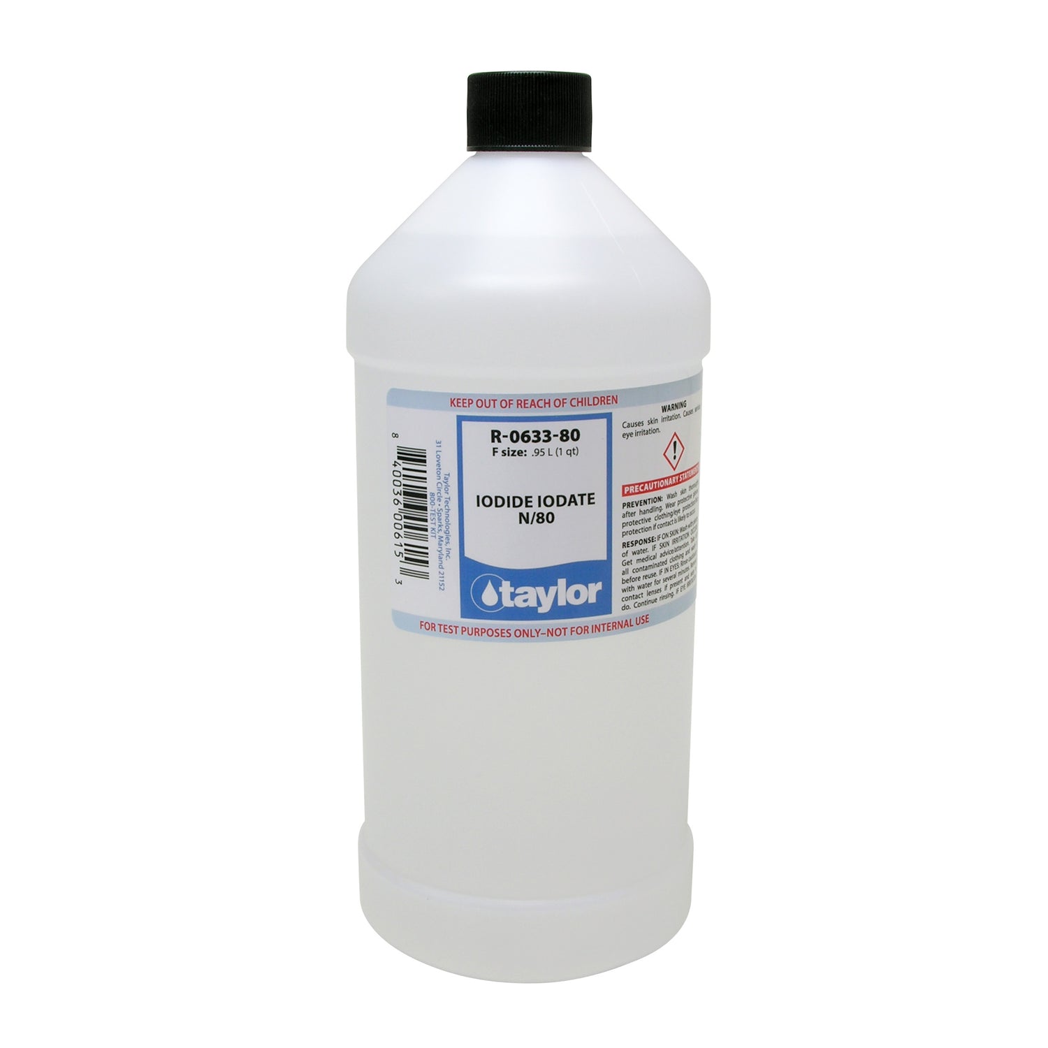 Iodide Iodate N/80, 32 oz