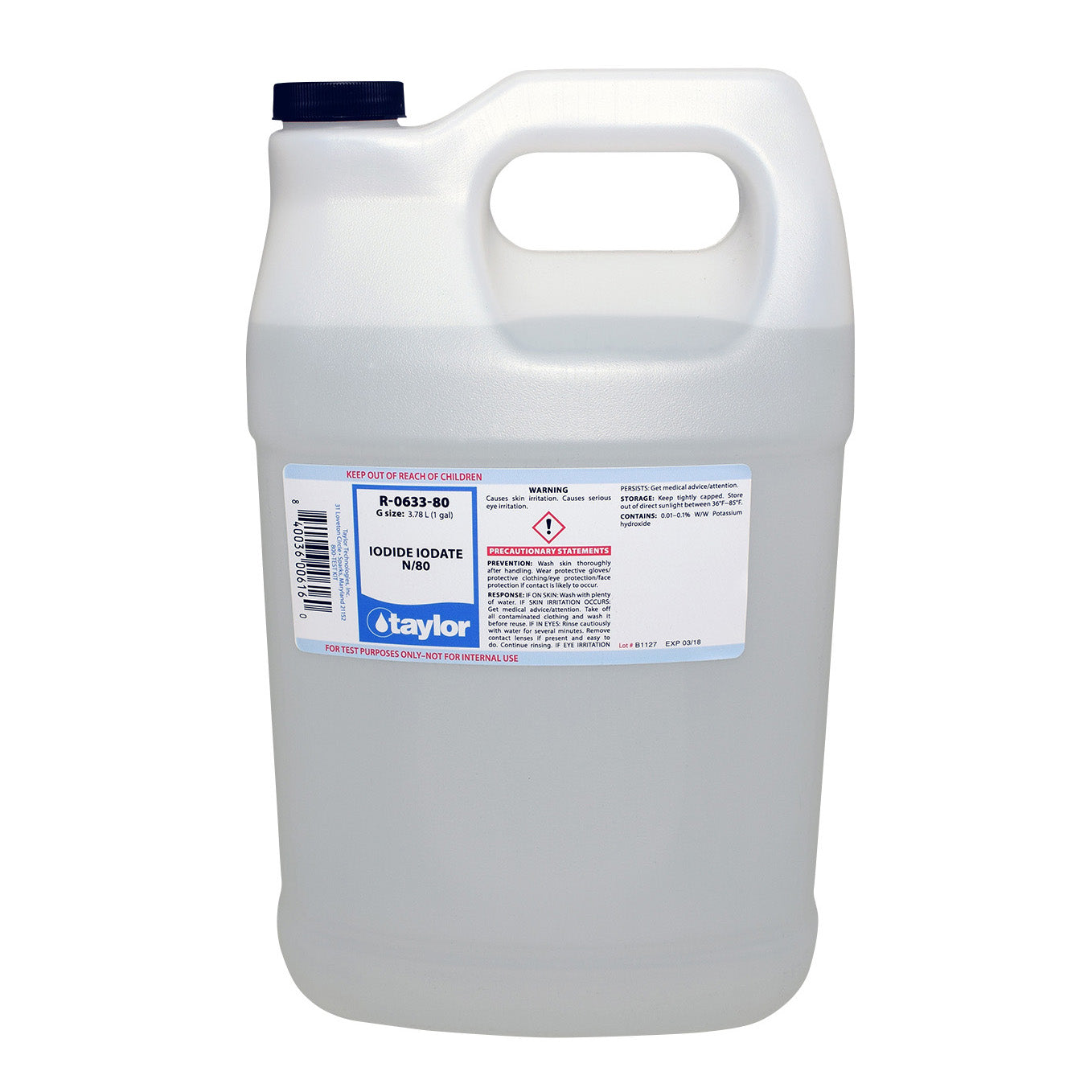 Iodide Iodate N/80, gal