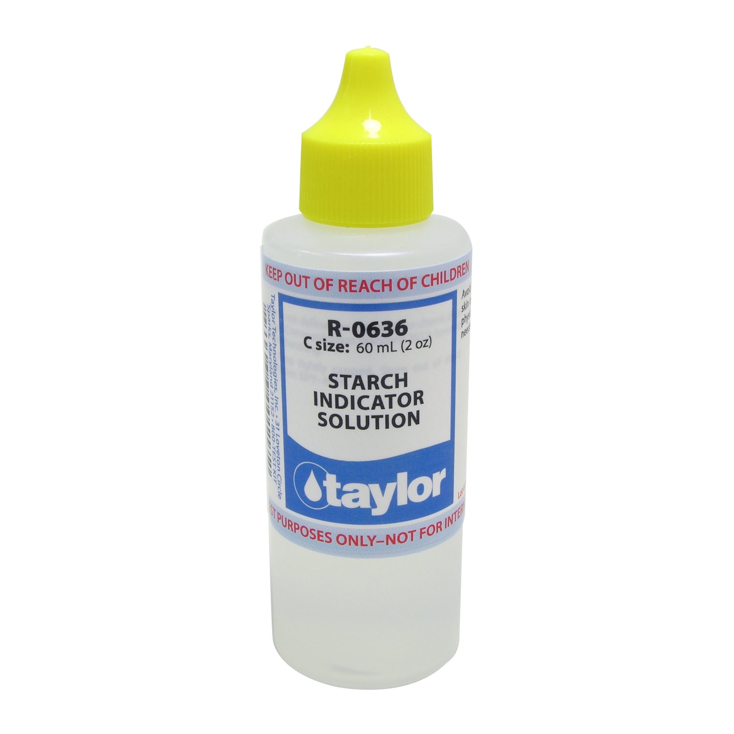 Starch Indicator Solution, 2 oz, Dropper Bottle
