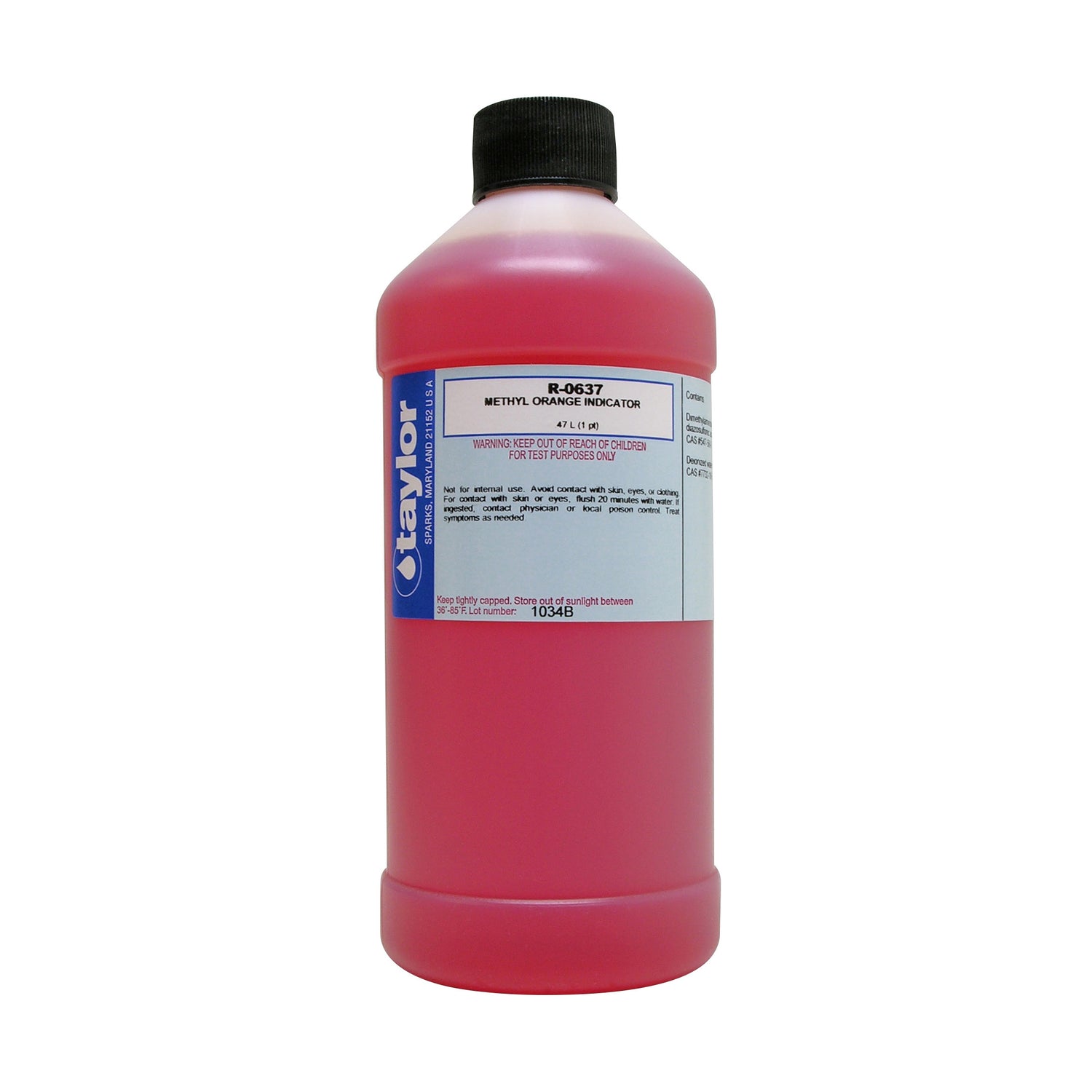 Methyl Orange Indicator, 16 oz