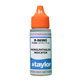 Phenolphthalein Indicator, .75 oz w/ orange cap, Dropper Bottle