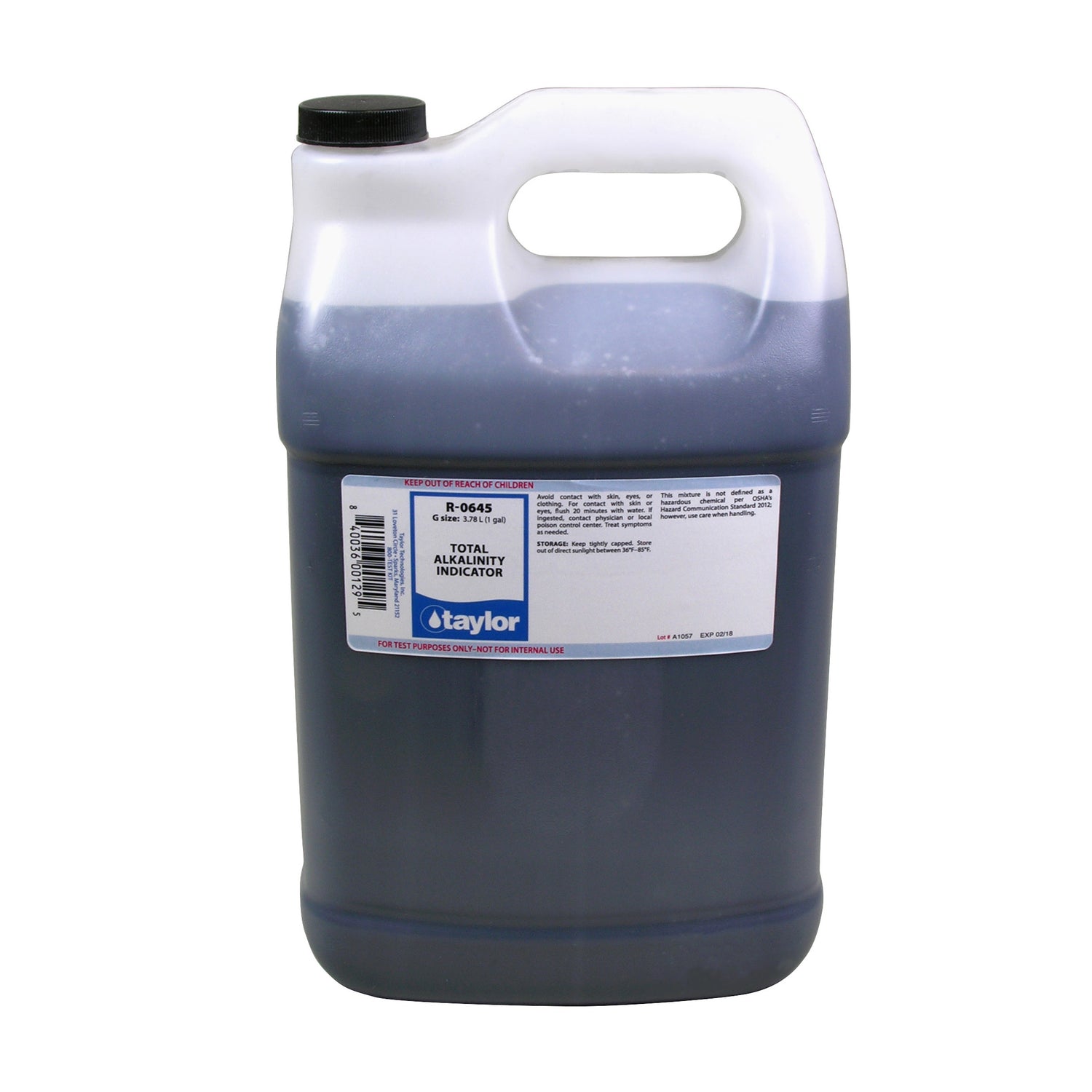 Total Alkalinity Indicator, gal
