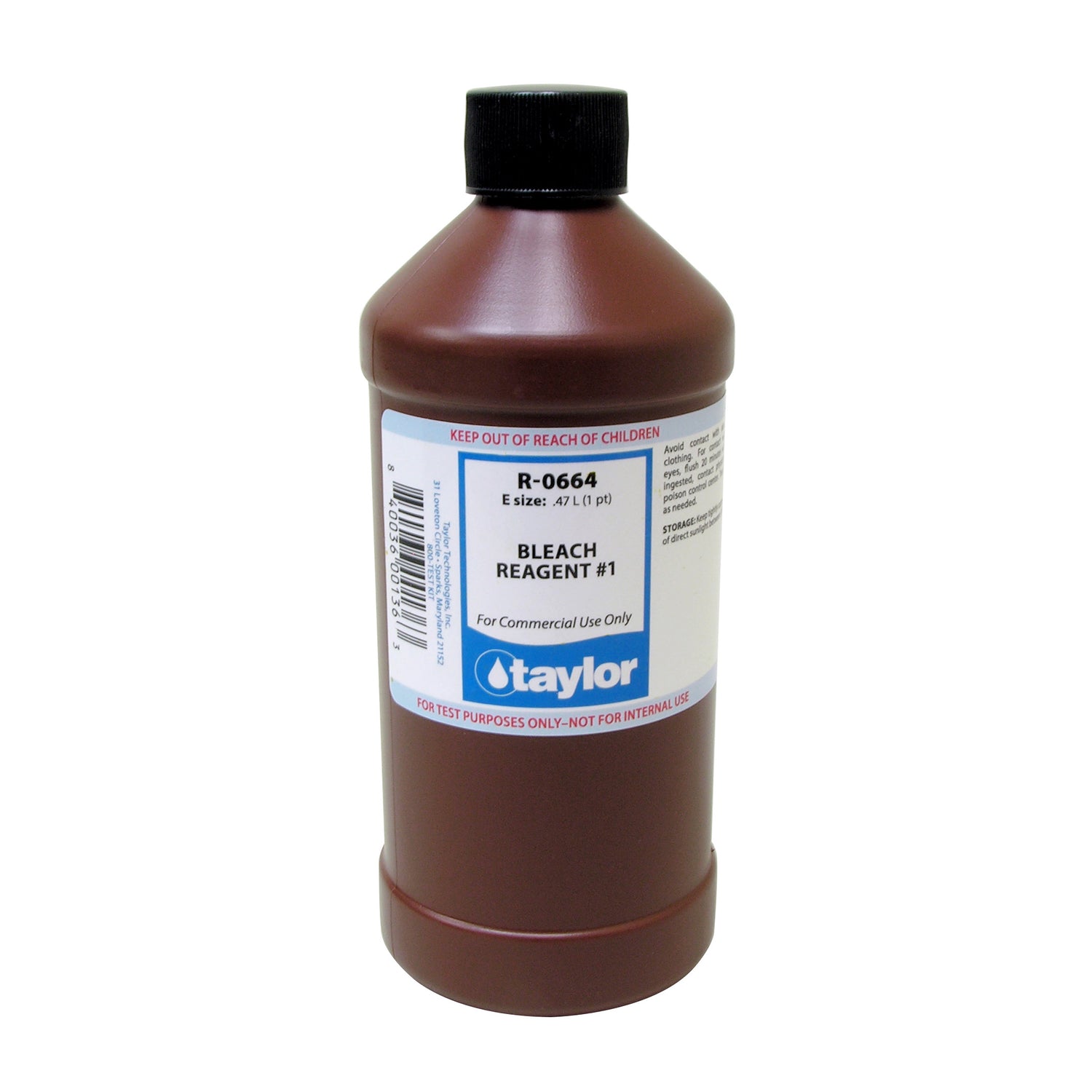 Bleach Reagent #1, 16 oz