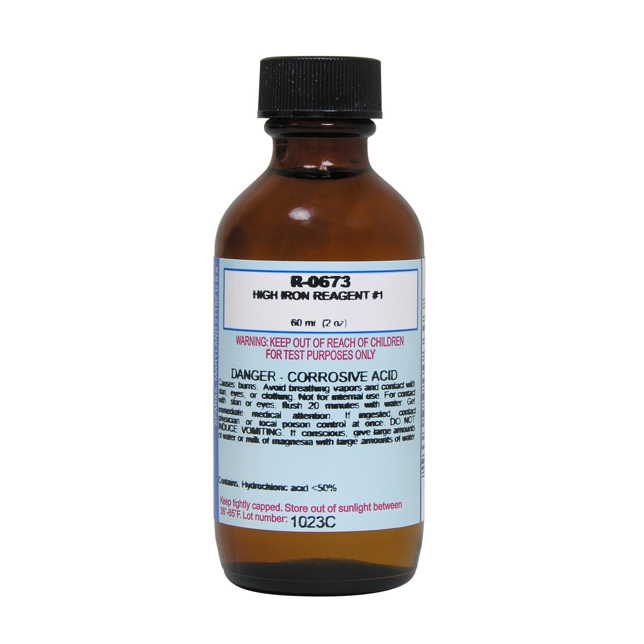 High Iron Reagent #1, 2 oz – Taylor Technologies