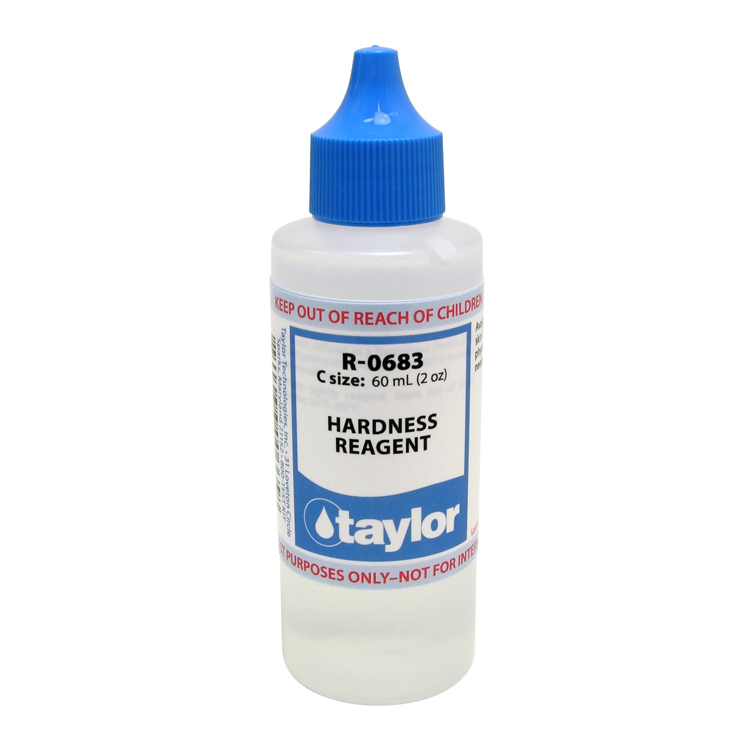 Hardness Reagent (1 drop = 10 ppm hardness as CaCOâ‚ƒ), 2 oz, Dropper Bottle