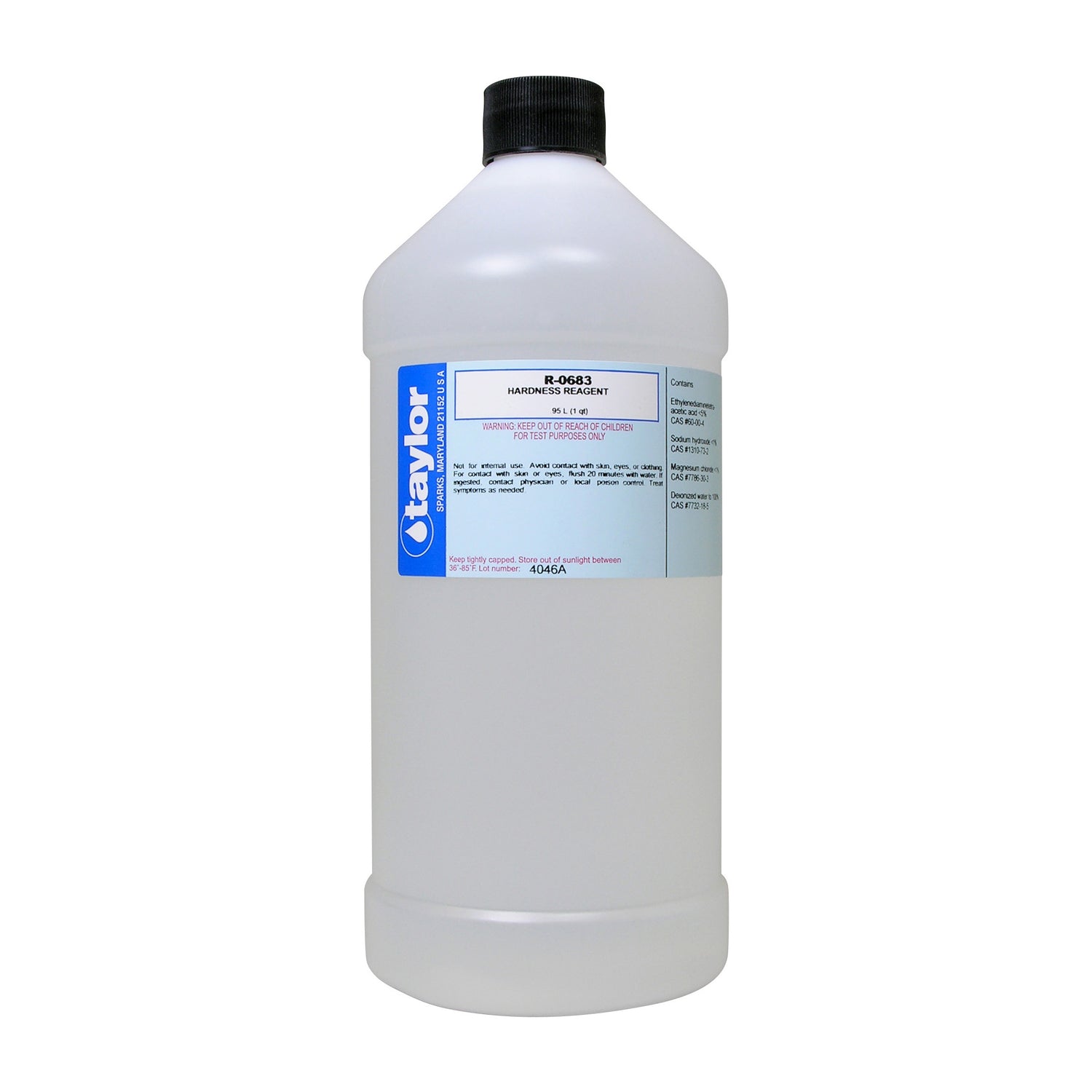 Hardness Reagent (1 drop = 10 ppm hardness as CaCOâ‚ƒ), 32 oz