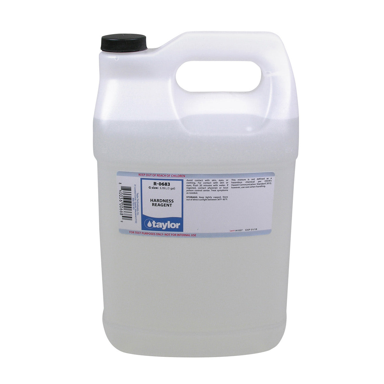 Hardness Reagent (1 drop = 10 ppm hardness as CaCOâ‚ƒ), gal