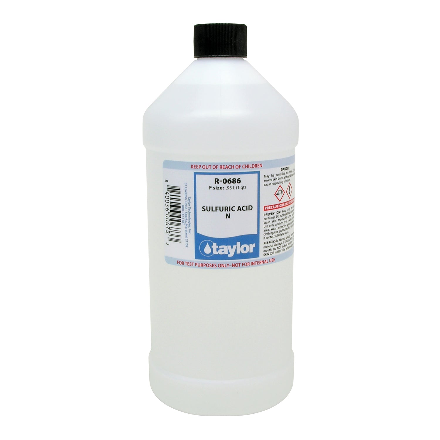 Sulfuric Acid N, 16 oz