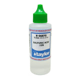 Sulfuric Acid .12N, 2 oz w/ green cap, Dropper Bottle