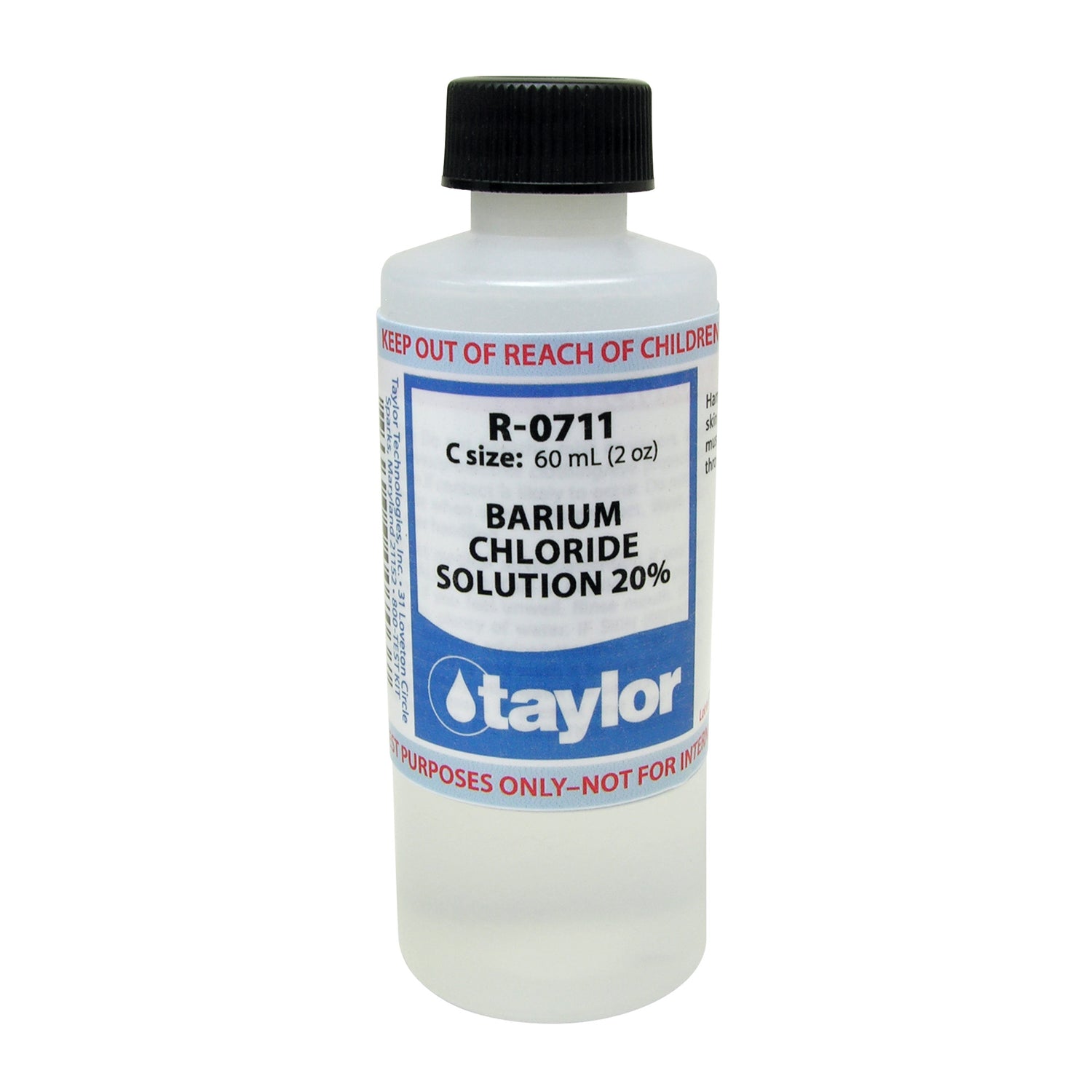 Barium Chloride Solution 20%, 2 oz