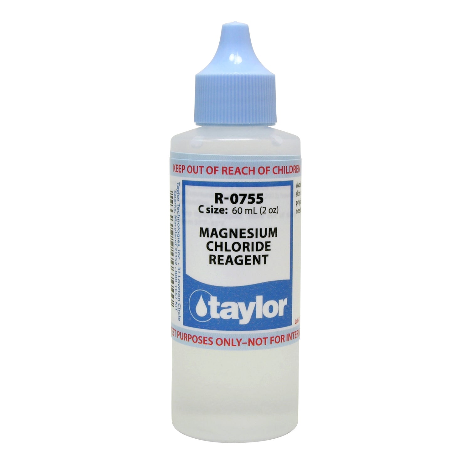 Magnesium Chloride Reagent, 2 oz, Dropper Bottle