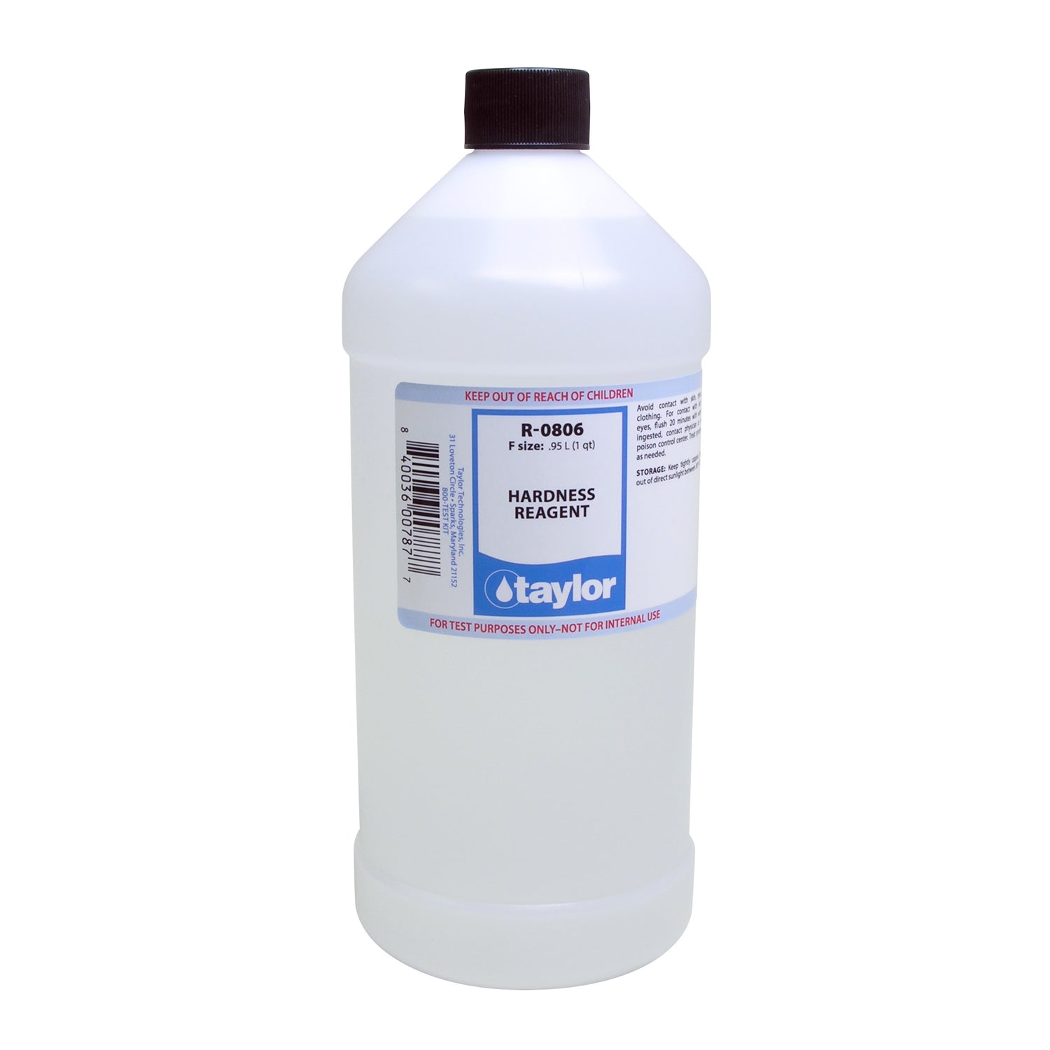 Hardness Reagent (25 mL sample, 1 drop = 2 ppm hardness as CaCOâ‚ƒ), 32 oz