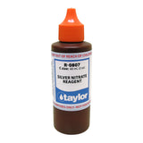 Silver Nitrate Reagent (25 mL sample, 1 drop = 2 ppm Clˉ), 2 oz, Dropper Bottle