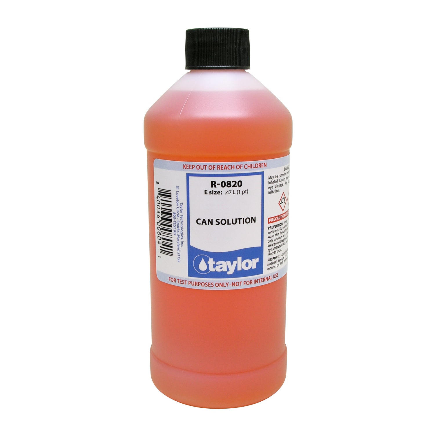 CAN Solution (5 mL sample, 1 drop = 40 ppm NaNOâ‚‚), 16 oz