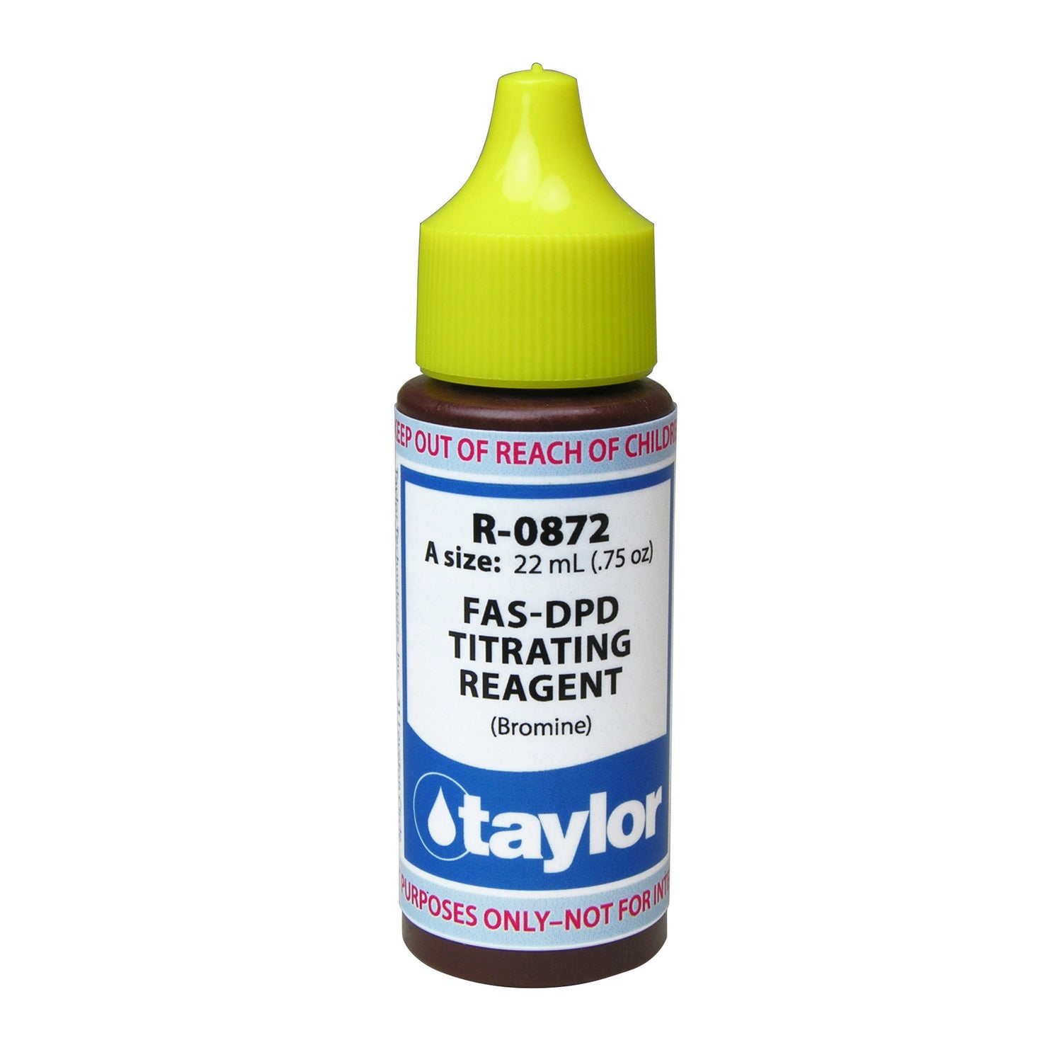 FAS-DPD Titrating Reagent (for bromine), .75 oz, Dropper Bottle
