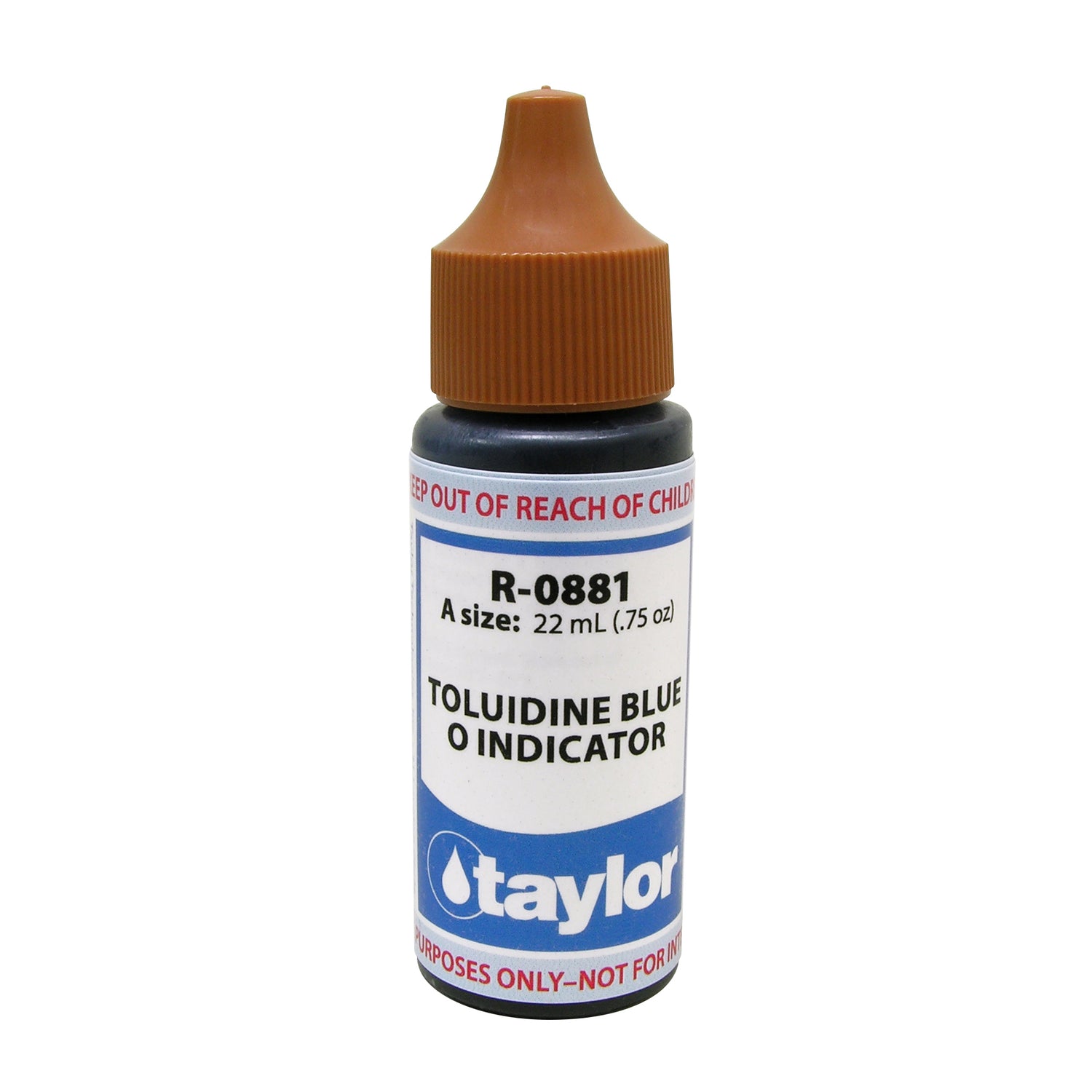 Toluidine Blue O Indicator, .75 oz, Dropper Bottle