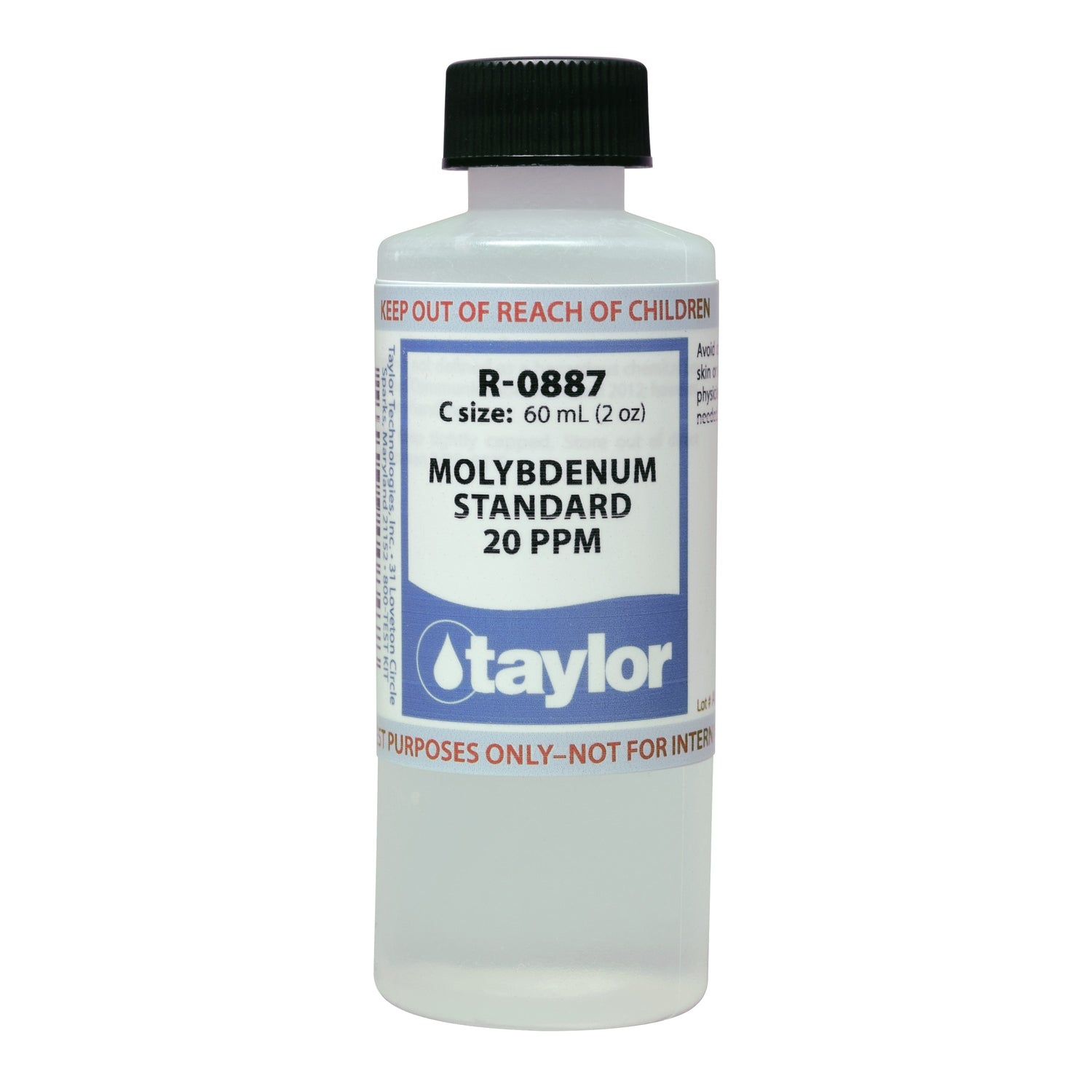 Molybdenum Standard 20 ppm, 2 oz