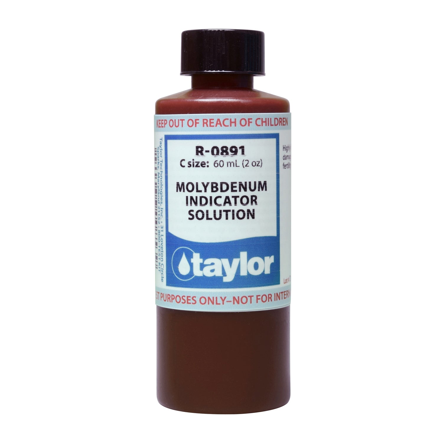 Molybdenum Indicator Solution, 2 oz <6 month shelf life
