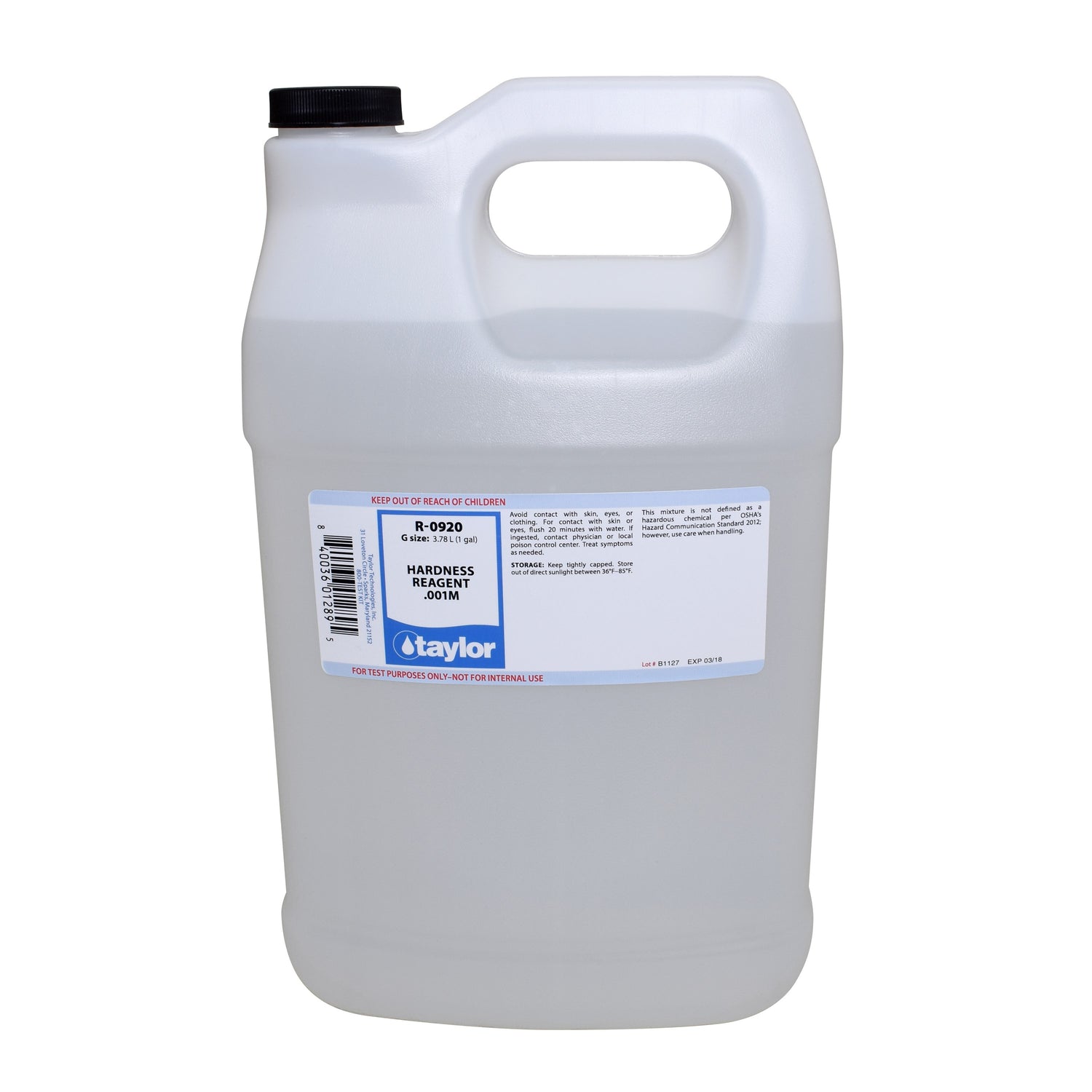 Hardness Reagent .001M, gal