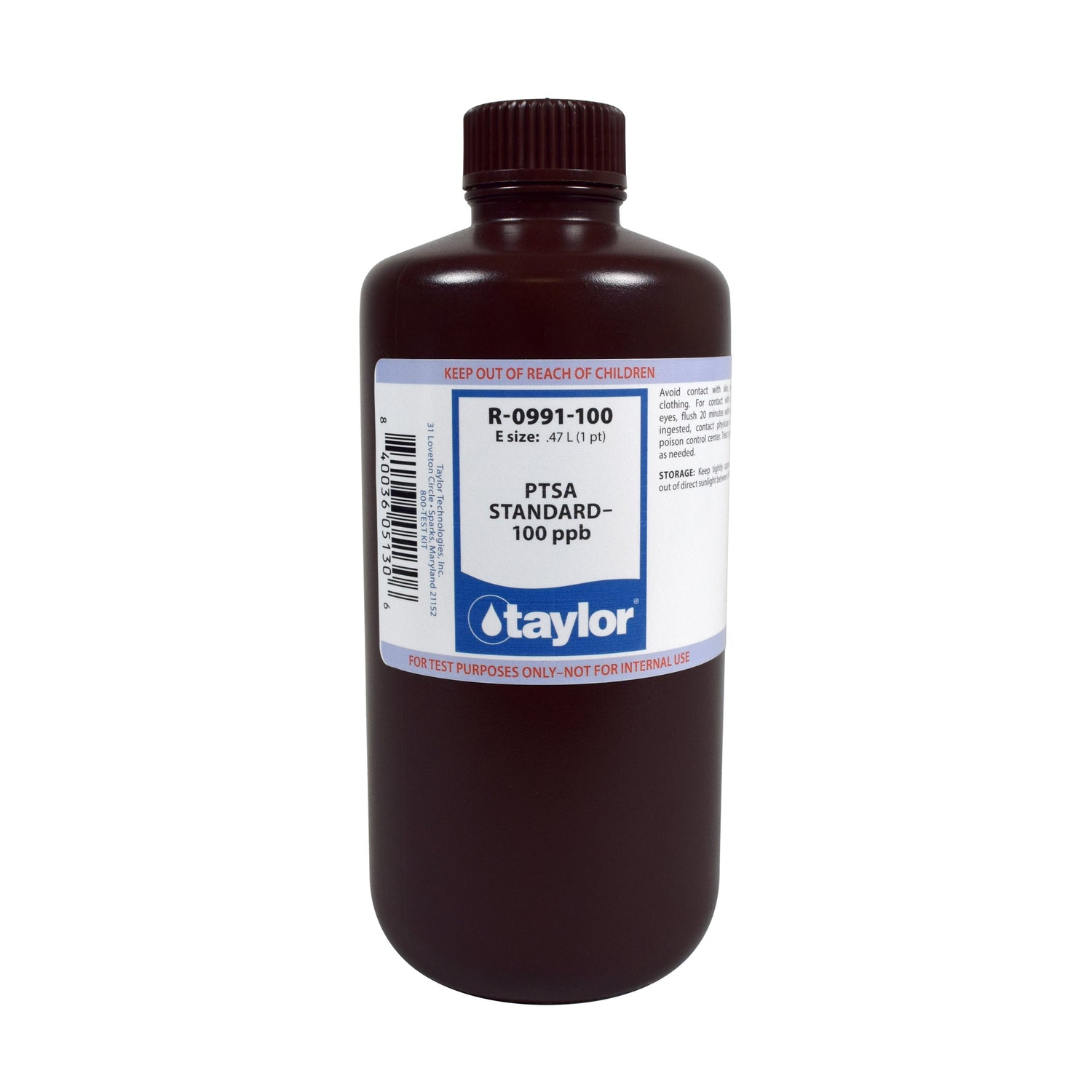 PTSA Standard 100 ppb, 16 oz