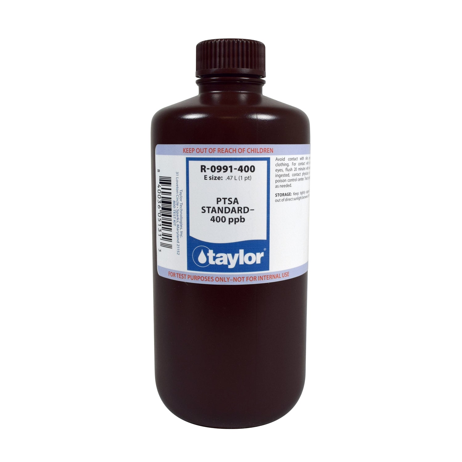 PTSA Standard 400 ppb, 16 oz
