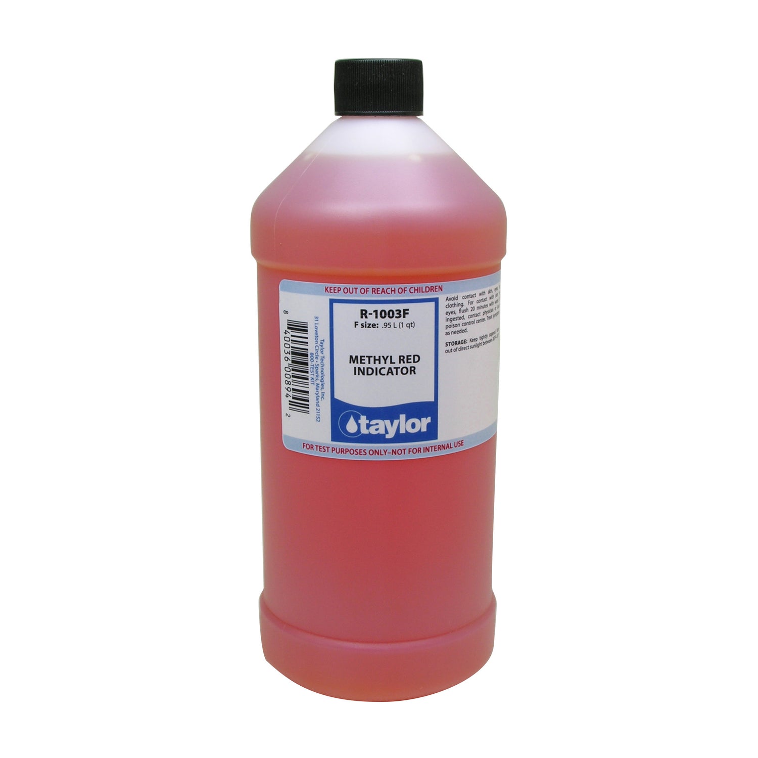 Methyl Red Indicator, 32 oz