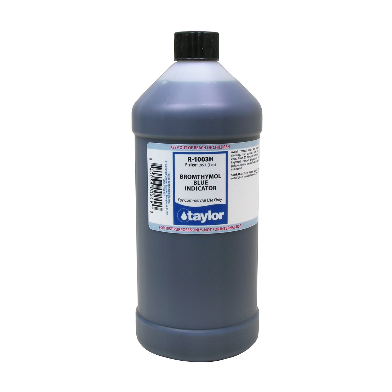 Bromthymol Blue Indicator, 32 oz