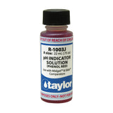 pH Indicator Solution (for Midget & Slide comparators), Phenol Red, .75 oz