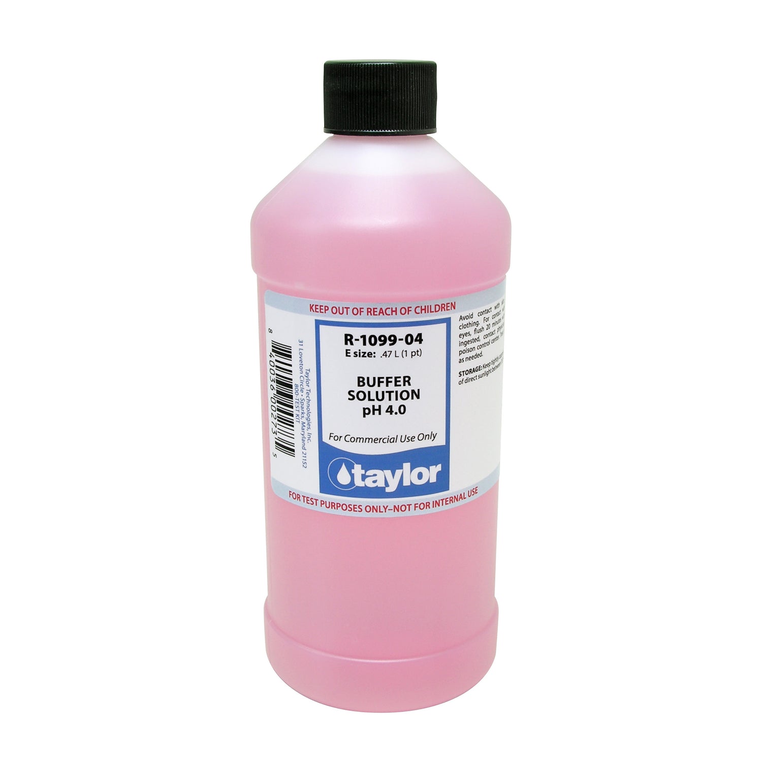 Buffer Solution pH 4.0, 16 oz