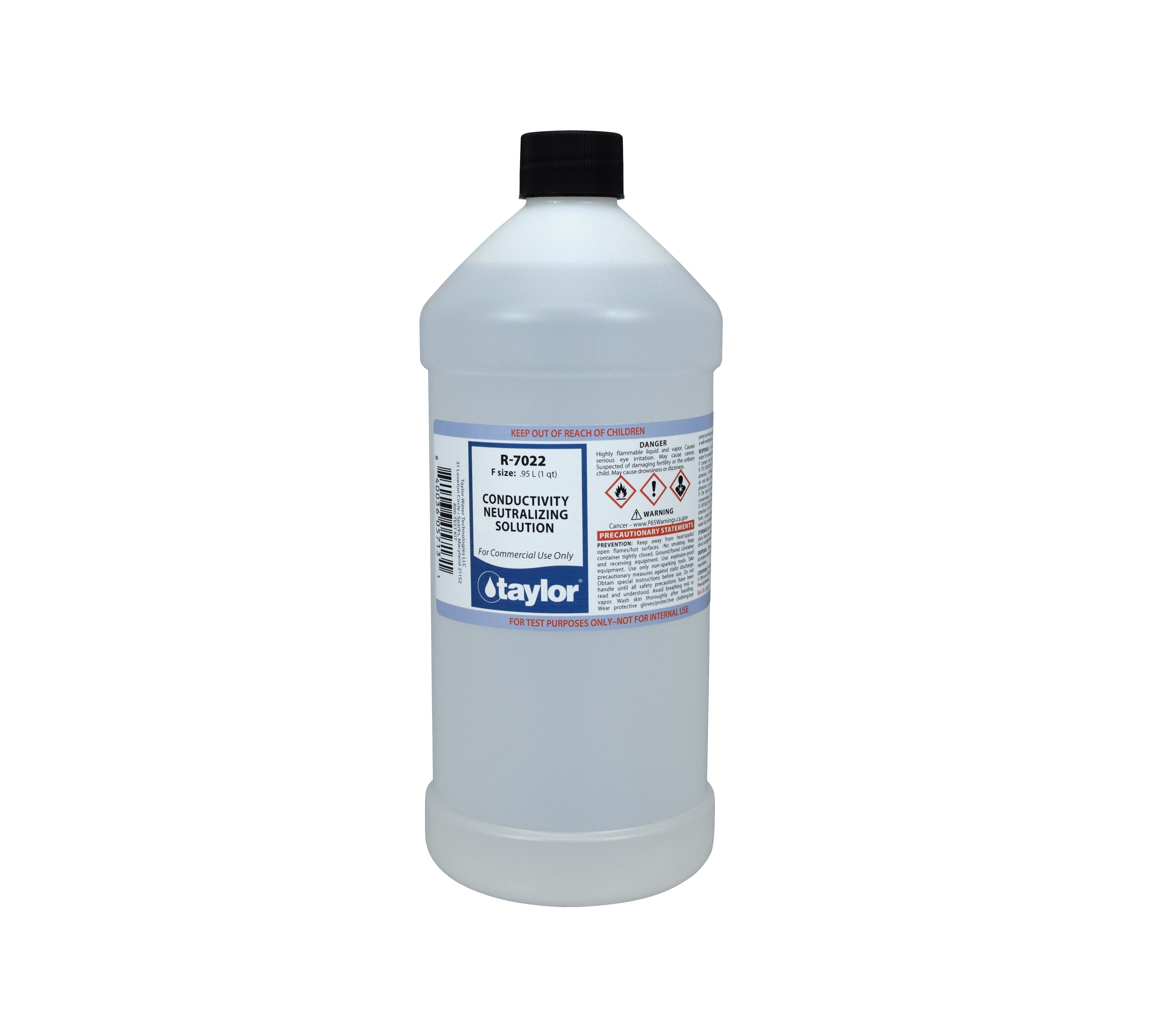 Conductivity Neutralizing Solution, 32 oz | Taylor Water