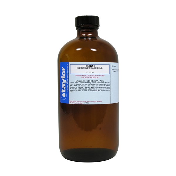 Hydrochloric Acid Concentrated, 16 oz (GL)